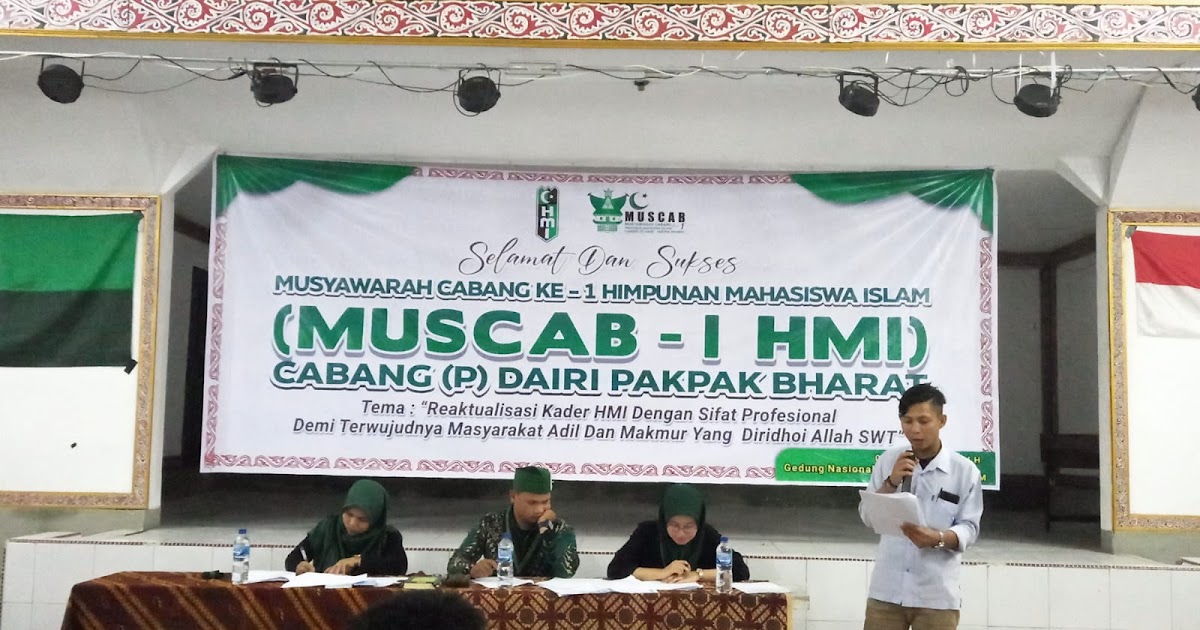 HMI koba Gelar Musyawarah Cabang